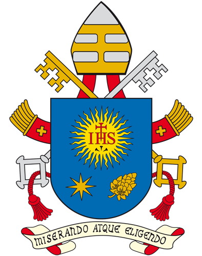 Escudo del papa Francisco. Foto: página web oficial de la Santa Sede.
