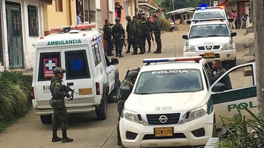 Las autoridades atribuyen este ataque al grupo residual Adan Izquierdo de las disidencias de las FARC . Foto: Cortesía