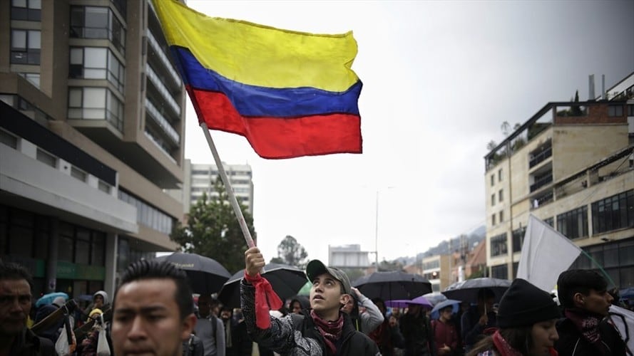 Congresistas hacen un llamado a que haya paz en las calles. Foto: Colprensa