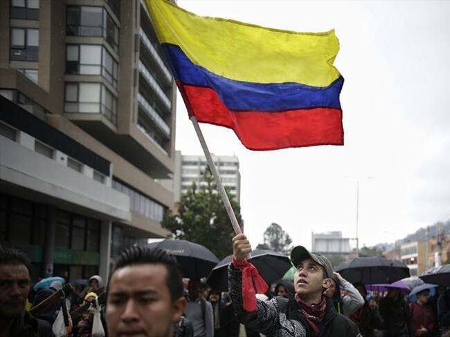 Congresistas hacen un llamado a que haya paz en las calles. Foto: Colprensa