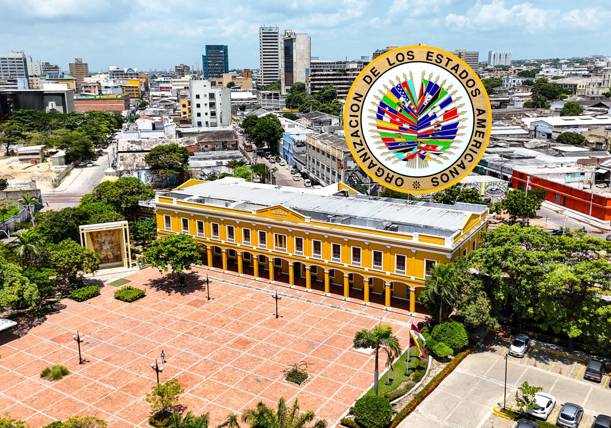 Barranquilla se postuló como sede del Programa de Desarrollo de la Competitividad de la OEA. Foto: W Radio.