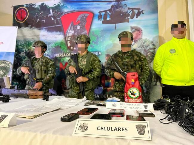 Hallan depósitos con armamento del Clan del Golfo. Foto: cortesía Fuerzas Militares.