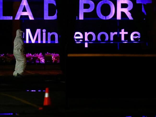 Desde el pasado 27 de febrero 35 personas están en aislamiento en la Villa Deportiva en Bogotá tras su llegada desde Wuhan. Foto: Colprensa