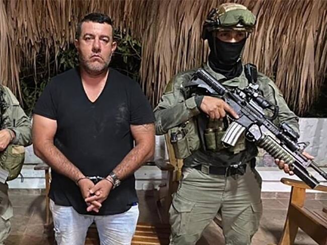 En Córdoba capturan a alias Tavo, uno de los narcos más buscados en el país. Foto: Cortesía