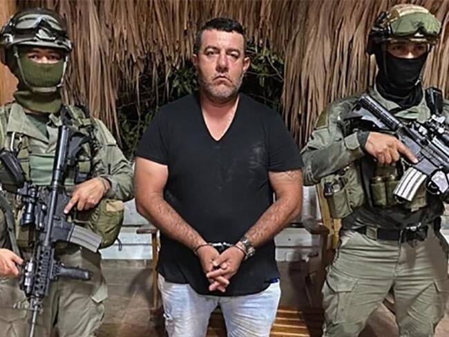 En Córdoba capturan a alias Tavo, uno de los narcos más buscados en el país. Foto: Cortesía