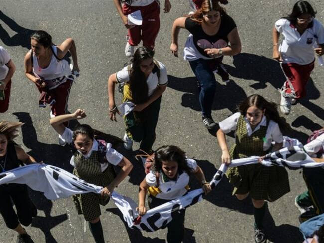 ¿Para usted qué significa salir a las calles a manifestarse?. Foto: Getty Images