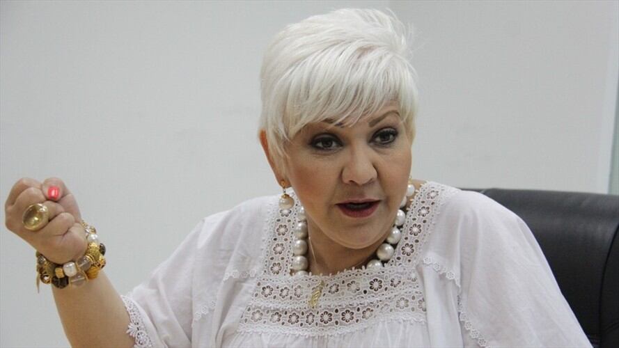 La humorista colombiana Fabiola Posada, conocida como La Gorda Fabiola. Foto: Colprensa/José Herchel Ruiz