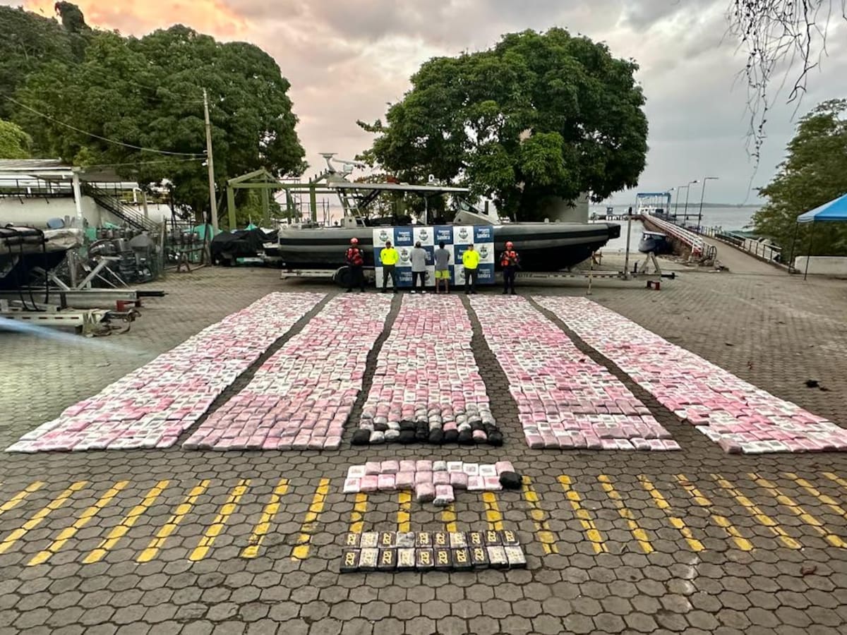 Armada reportó más de 200 toneladas de droga incautadas tras operación internacional