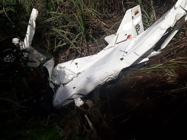 Accidente aéreo en Valle del Cauca / Imagen de referencia. Foto: Colprensa
