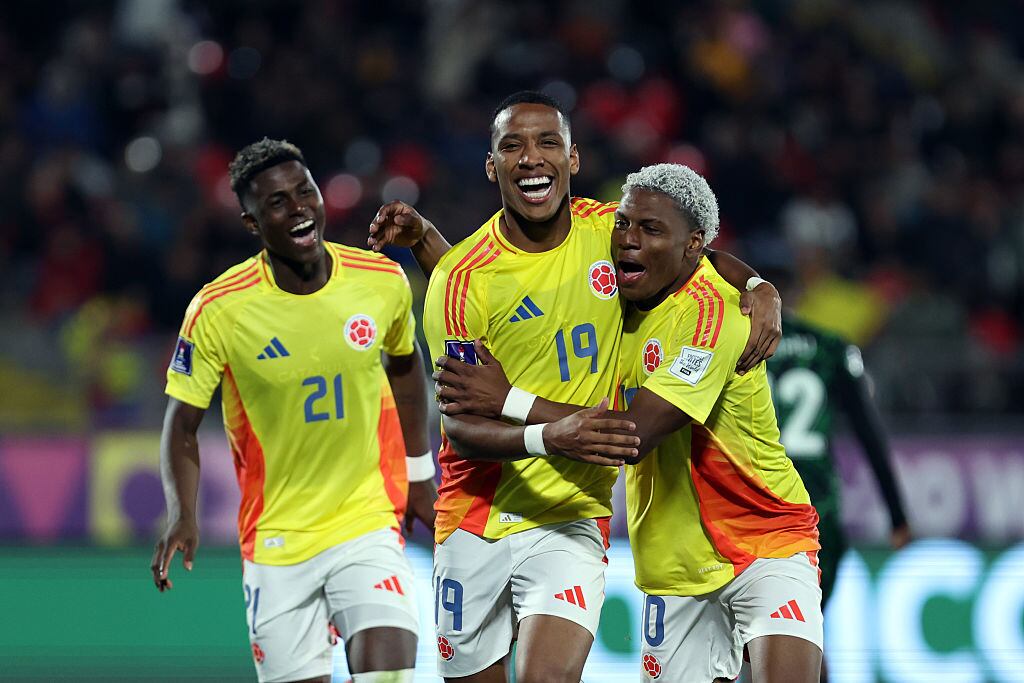 Jugadores de la Selección Colombia Sub-2. Foto: Getty Images