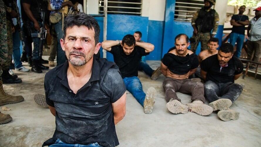 Militares retirados colombianos que estarían involucrados en el asesinato del presidente de Haití, Jovenel Moise. Foto: Colprensa / EXTERNOS