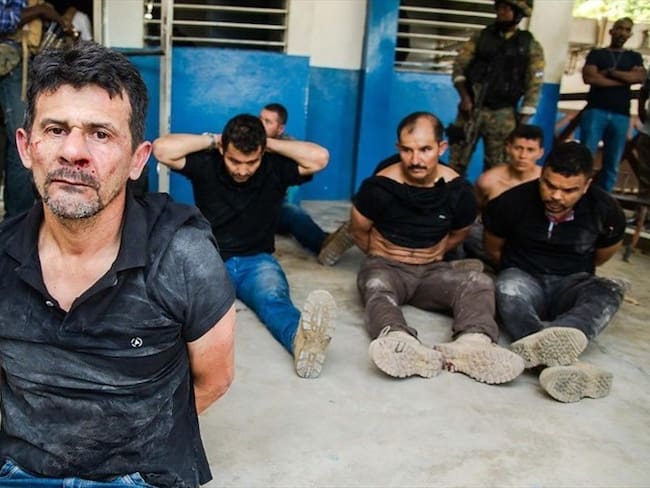 Militares retirados colombianos que estarían involucrados en el asesinato del presidente de Haití, Jovenel Moise. Foto: Colprensa / EXTERNOS