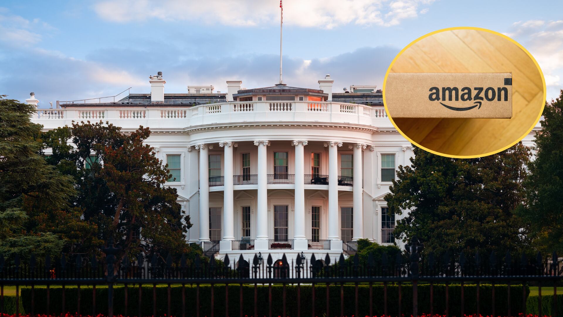 Casa Blanca y Amazon. Foto: Getty Images.