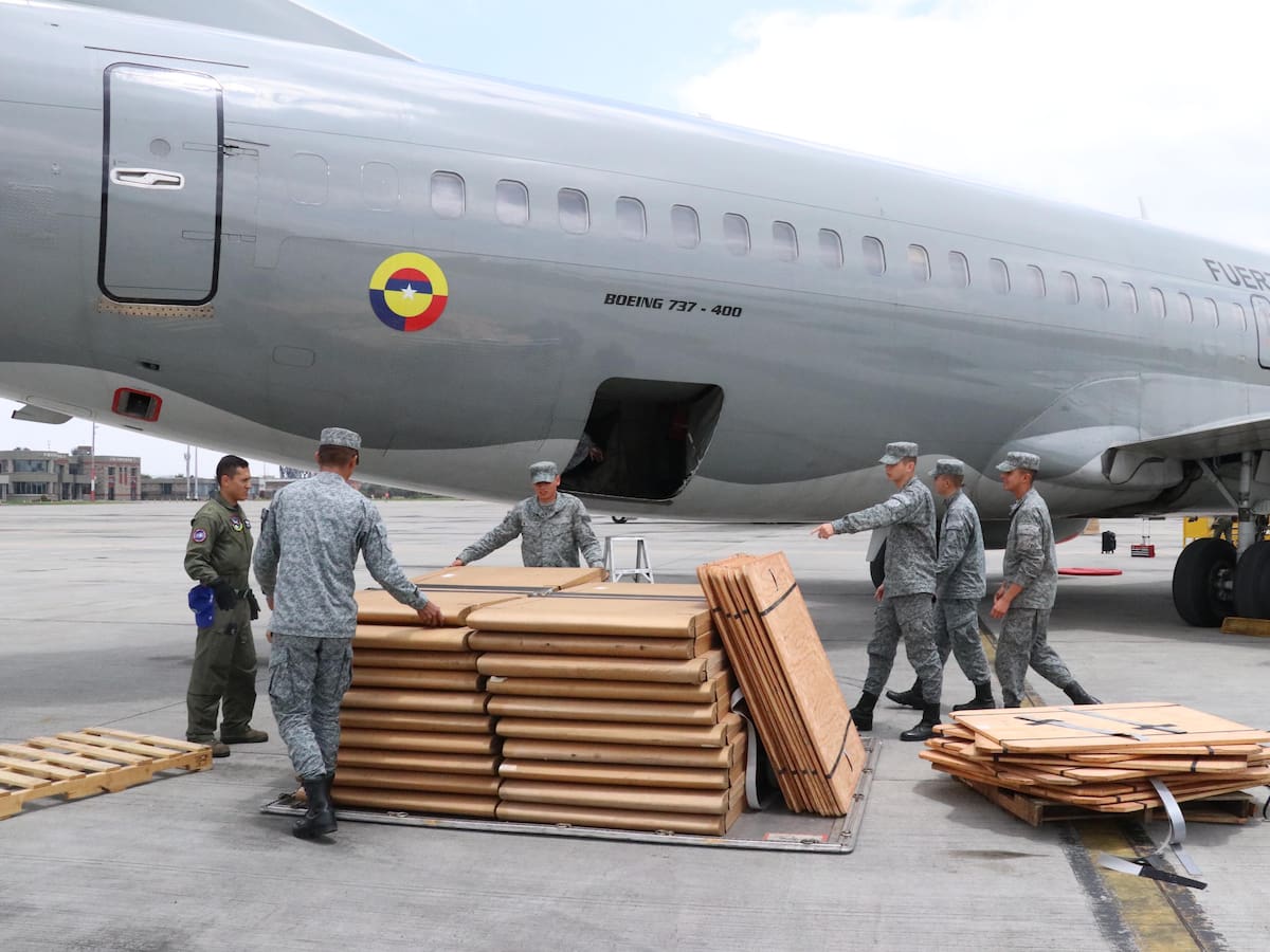 Colombia envió apoyo a Ecuador para enfrentar incendios forestales