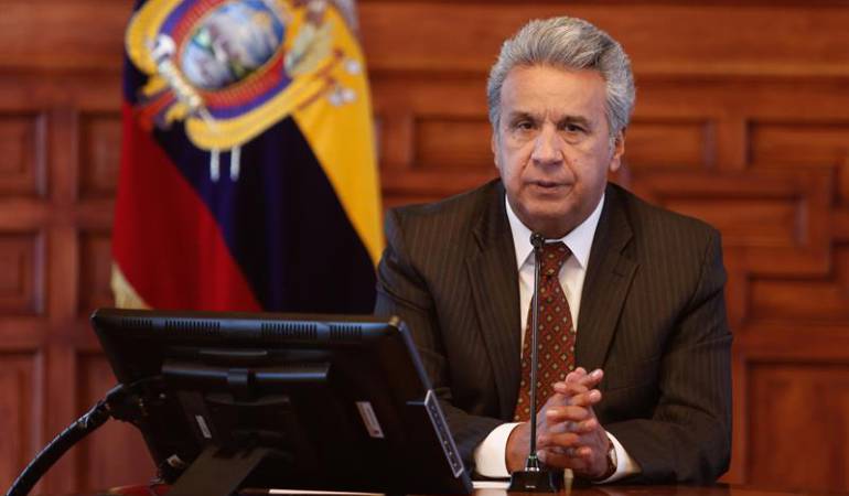 “Es de mal perdedor”: Lenin Moreno sobre reacción de Luisa González a elecciones en Ecuador
