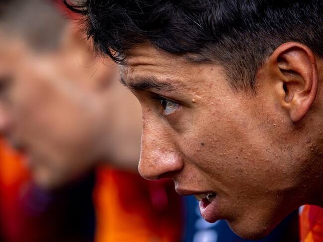 Egan Bernal, ciclista del Ineos Grenadiers durante el Tour de Francia 2023. Foto: EFE/EPA/MARTIN DIVISEK