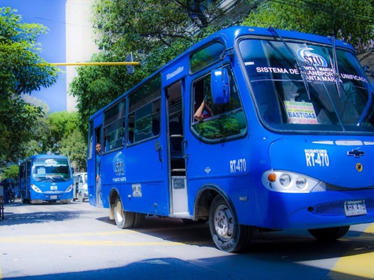 Aumenta la tarifa de pasajes de transporte público en Santa Marta
