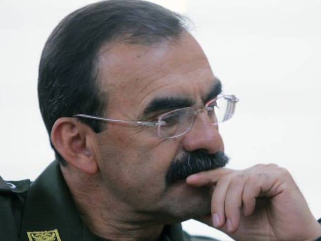 General Rodolfo Palomino, involucrado en caso de la Comunidad del Anillo. Foto: Colprensa - José Herchel Ruiz.