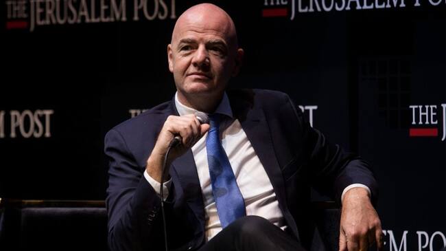 Gianni Infantino. Presidente de la FIFA. Foto: Getty Images