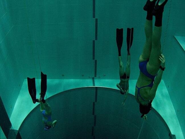 Teniente de la Armada Nacional triunfa a nivel internacional en la apnea