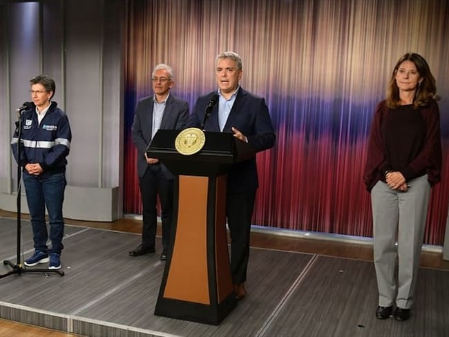 Duque y Claudia López se han reunido 6 veces en medio de la crisis: Gobierno. Foto: Colprensa