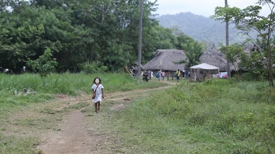 Muere un niño indígena tras accidente con una escopeta en la Sierra Nevada de Santa Marta. Foto: Colprensa