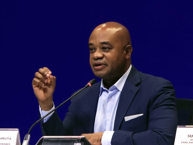 El ministro de Relaciones Exteriores de Colombia, Luis Gilberto Murillo. EFE/ RICARDO MALDONADO ROZO