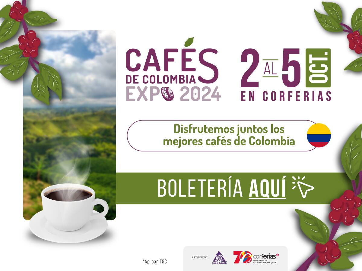 Pueblito Tostador: celebrando la calidad del café en la feria Cafés de Colombia Expo 2024