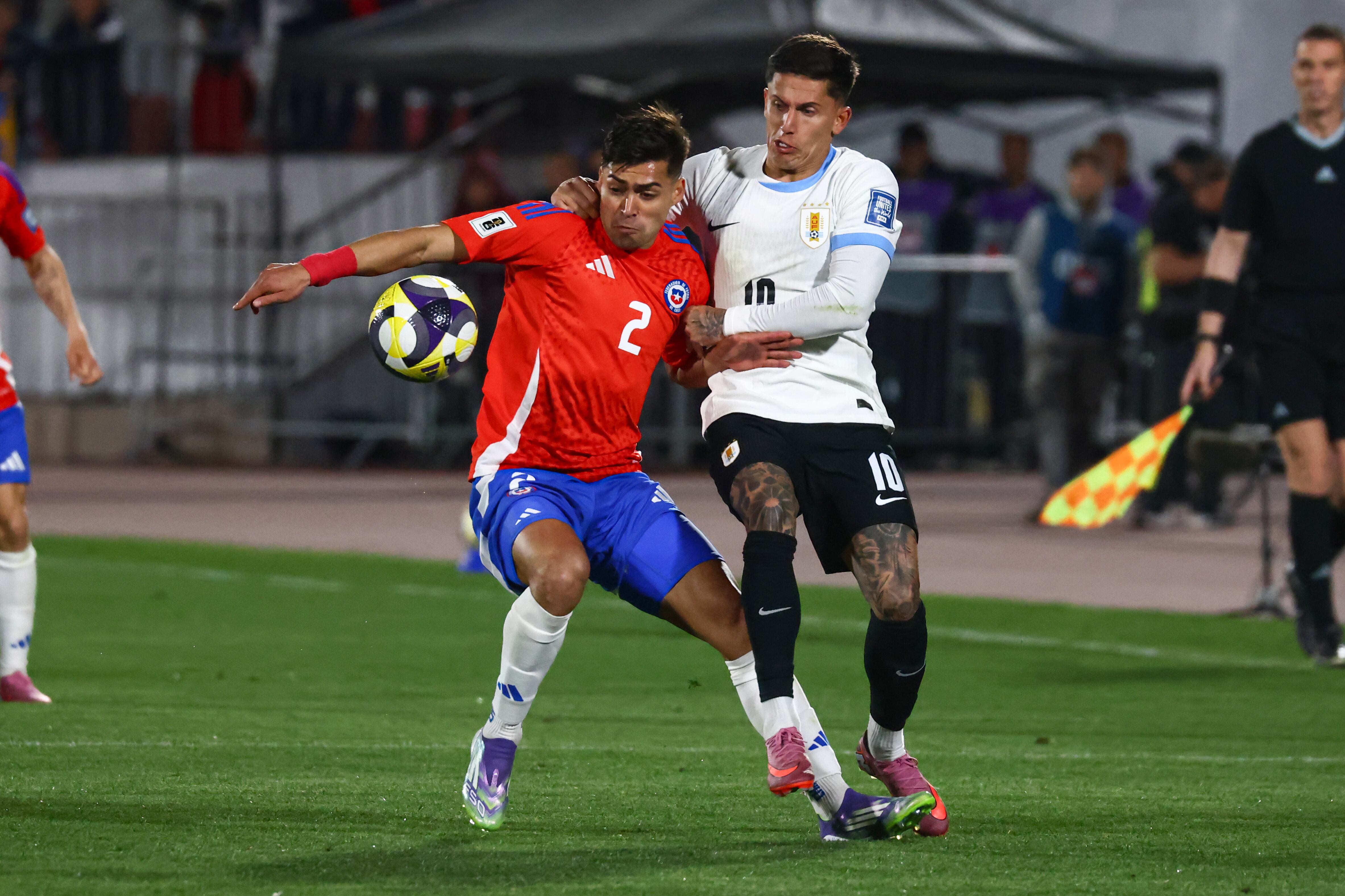 Chile vs. Uruguay en Santiago de Chile FOTO: Marcelo Hernandez/Getty Images