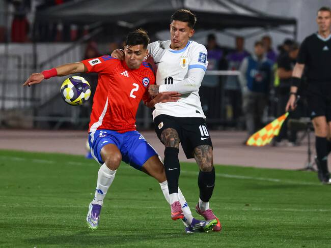 Chile vs. Uruguay en Santiago de Chile FOTO: Marcelo Hernandez/Getty Images