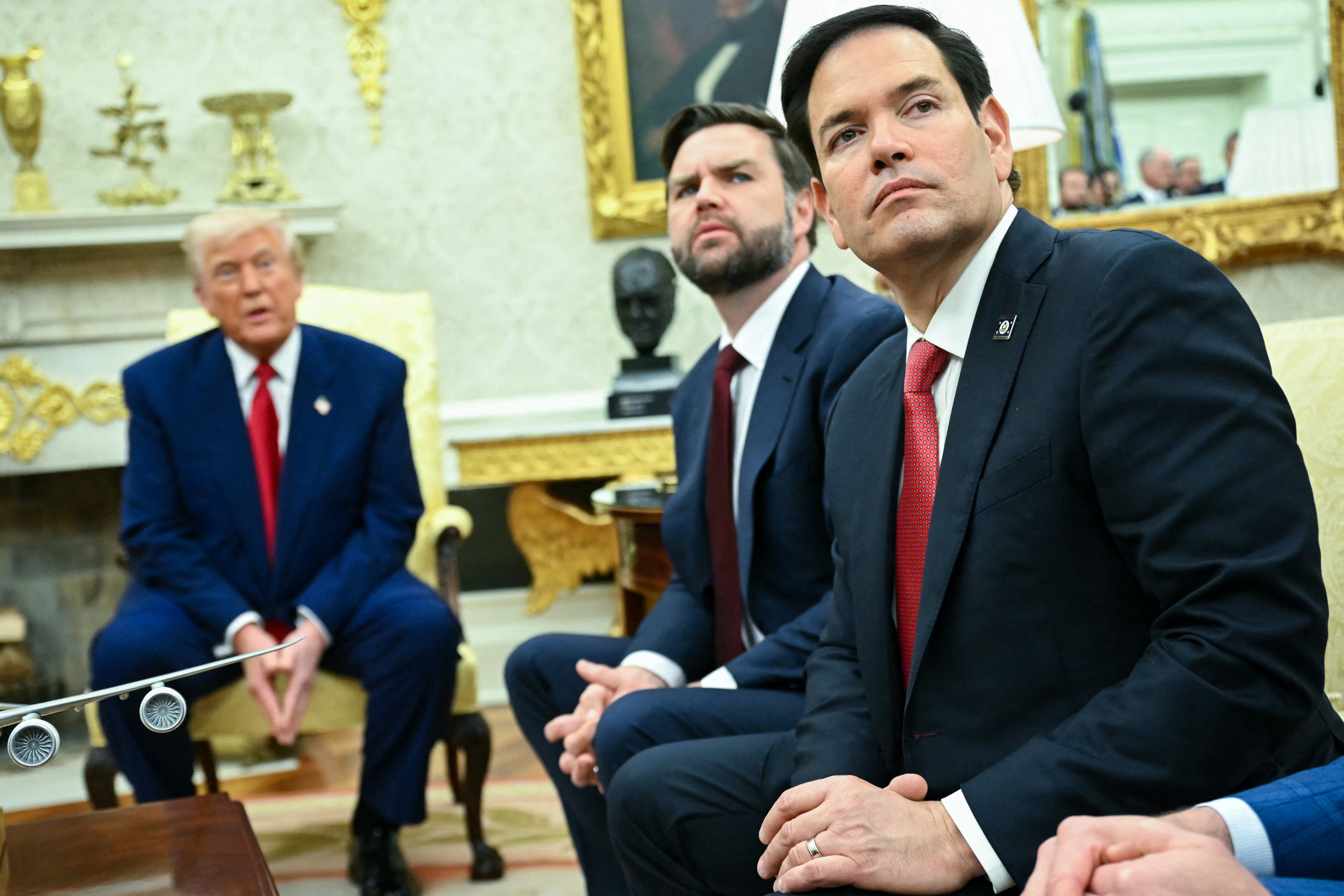Donald Trump, JD Vance y Marco Rubio | Foto: GettyImages