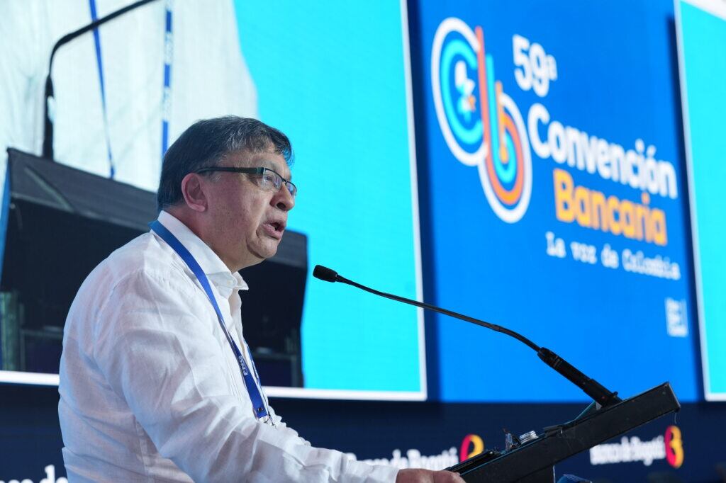 Jorge Enrique Ibáñez, presidente de la Corte Constitucional. Foto: Asobancaria.