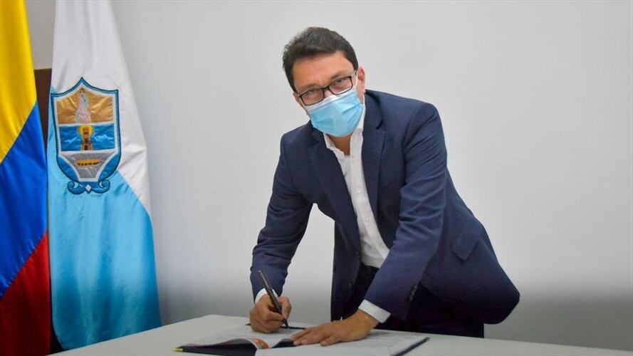 “Debemos garantizarle a los magdalenenses el derecho a la salud y a la vida”: Carlos Caicedo. Foto: Cortesía: Gobernación del Magdalena