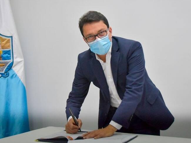 “Debemos garantizarle a los magdalenenses el derecho a la salud y a la vida”: Carlos Caicedo. Foto: Cortesía: Gobernación del Magdalena