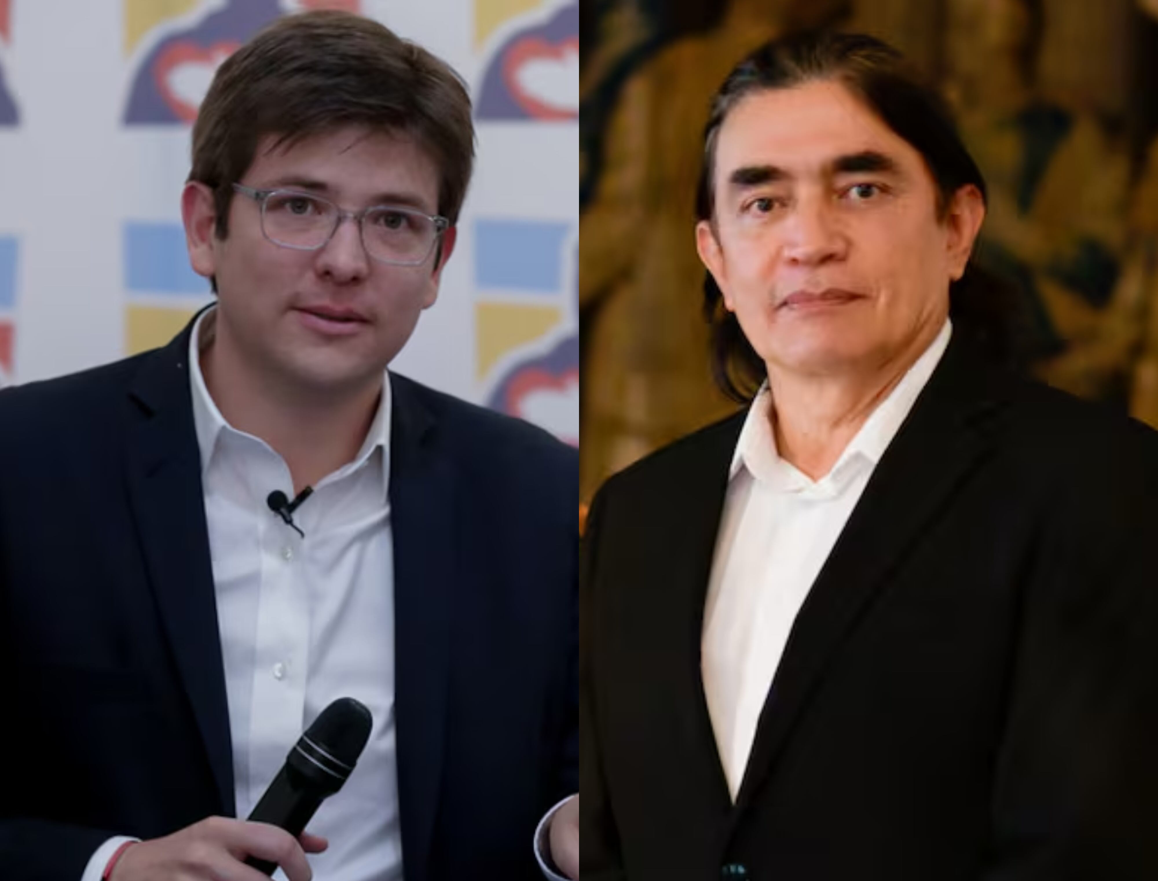 Miguel Uribe y Gustavo Bolívar | Fotos: Colprensa