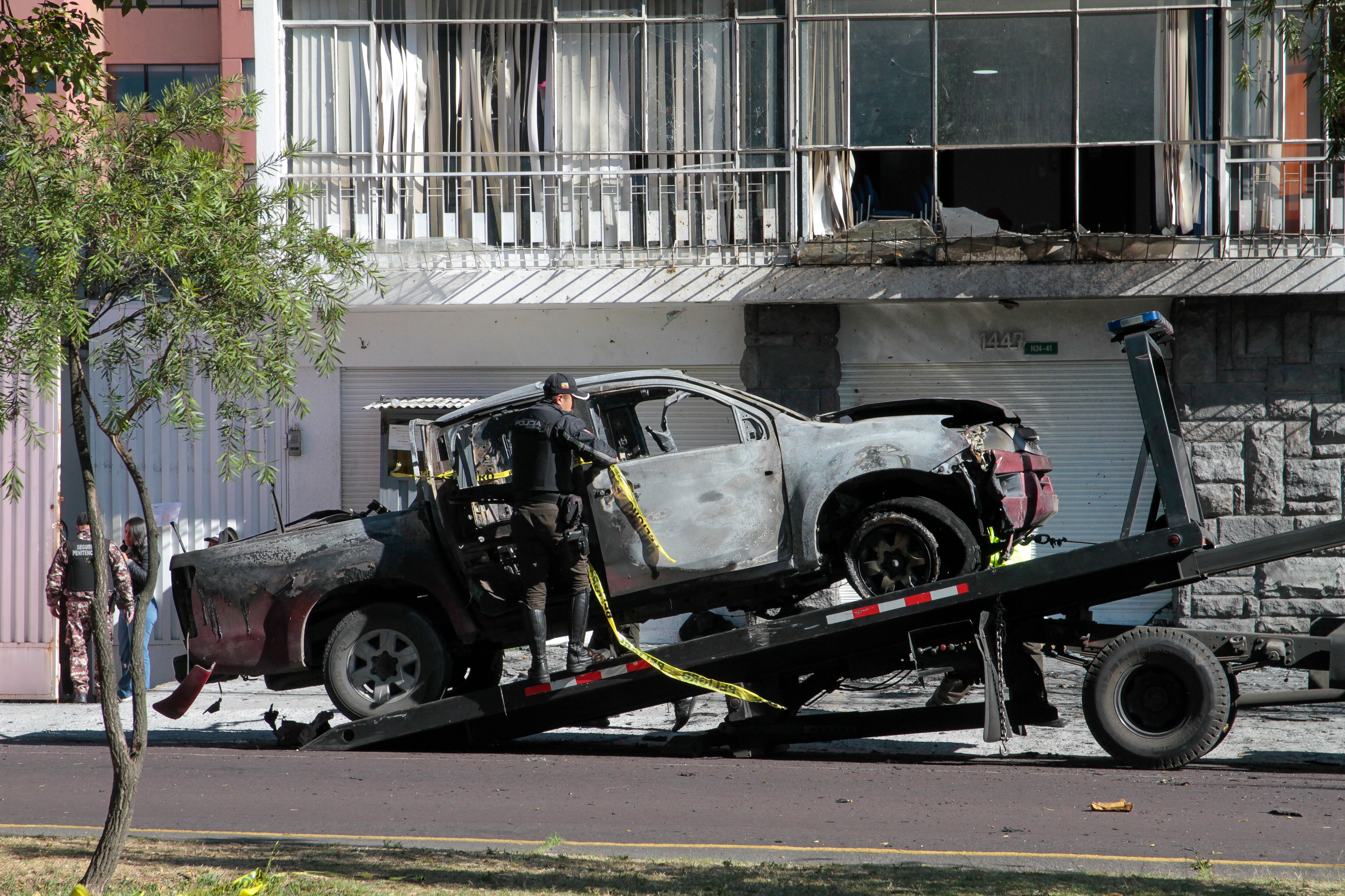 Un segundo coche bomba estalla en la capital ecuatoriana. Foto: Getty Images.
