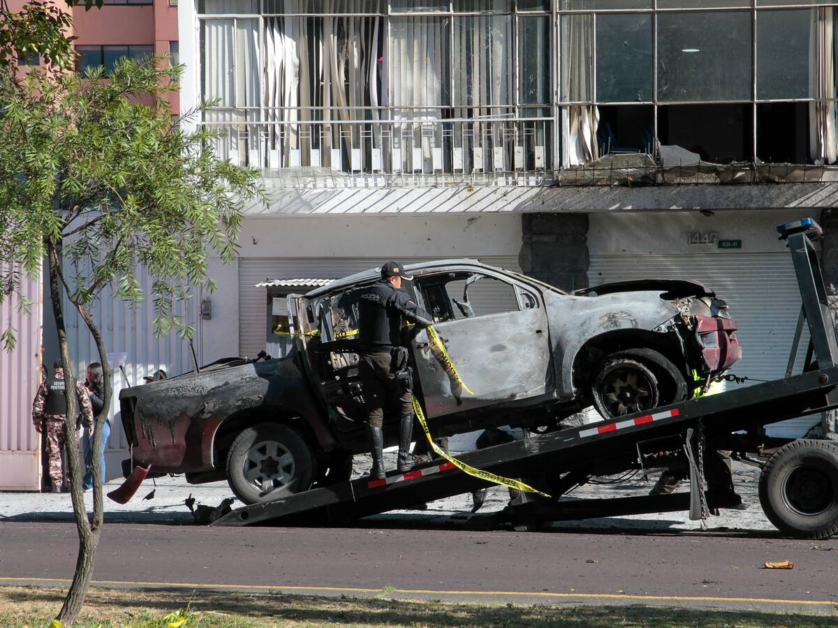 Prisión preventiva para colombiano por la explosión de un coche bomba en Ecuador