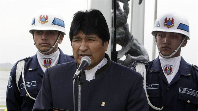 Evo Morales, expresidente de Bolívia. Foto: Colprensa