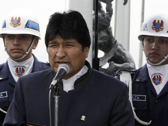 Evo Morales, expresidente de Bolívia. Foto: Colprensa