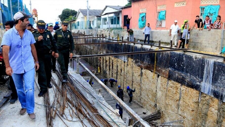 Barrios populares de Barranquilla gozaran de nueva canalización. Foto: Cortesía