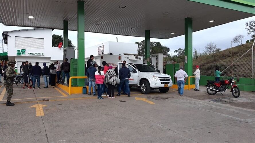En la escena, las autoridades encontraron unas 50 vainillas de fusil, que quedaron a disposición de la Fiscalía. Foto: Cortesía Sucesos Cauca