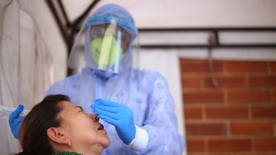 Casos de COVID-19 en Colombia. Foto: Colprensa