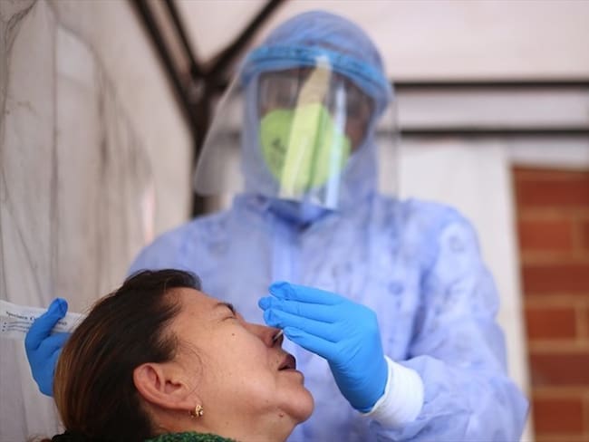 Casos de COVID-19 en Colombia. Foto: Colprensa