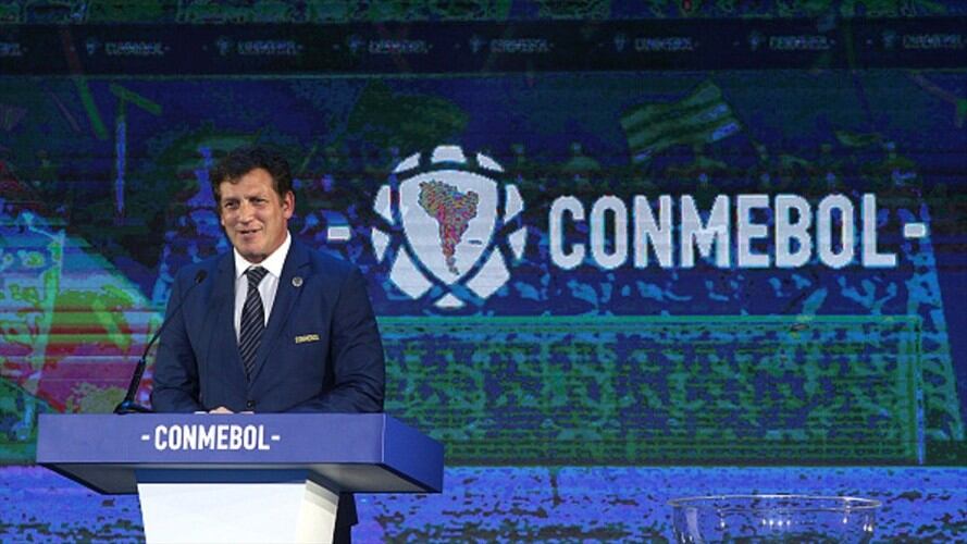 Alejandro Domínguez, presidente de Conmebol. Foto: Getty Images