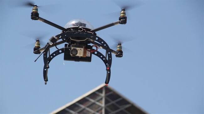 Los drones repartidores podrían empezar a operar oficialmente en 2020. Foto: Colprensa
