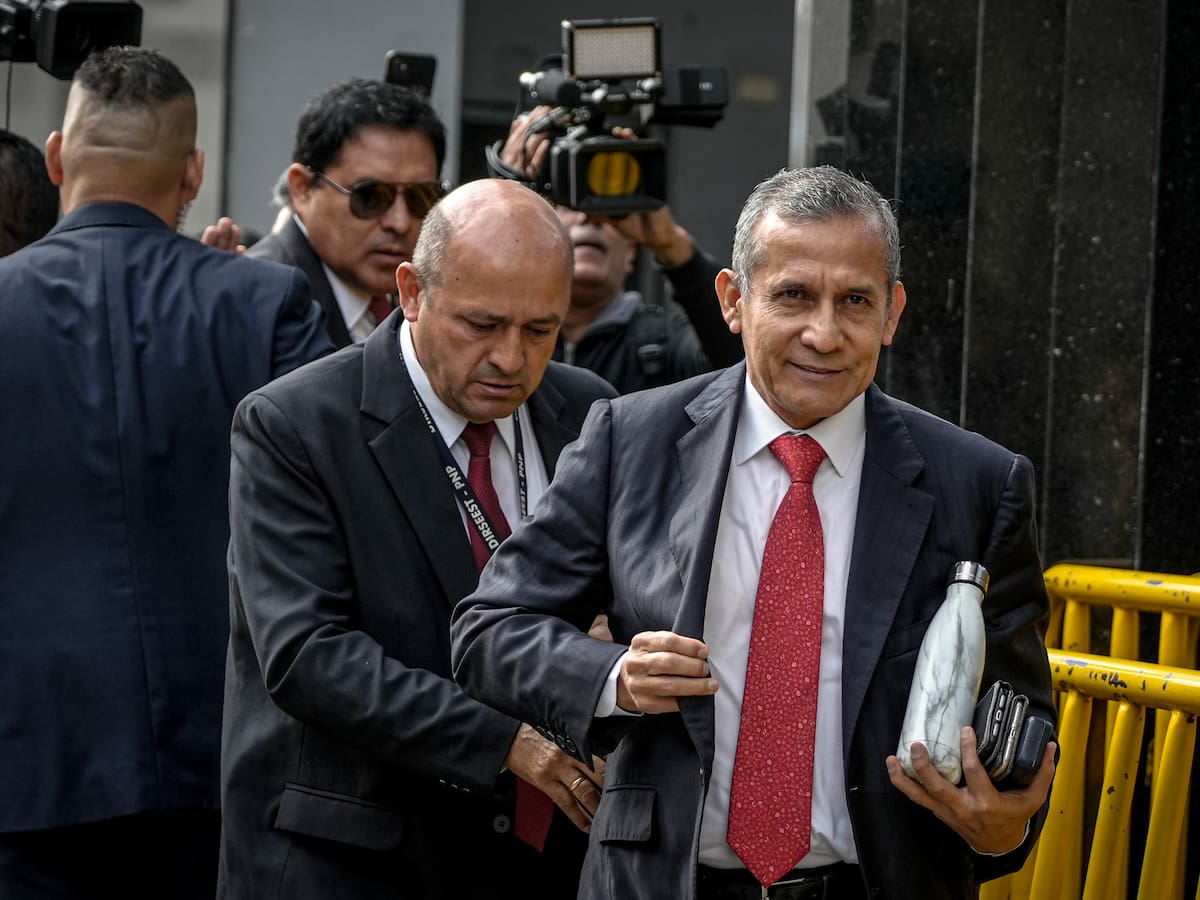 El expresidente Ollanta Humala fue condenado a 15 años de prisión por lavado de activos en Perú