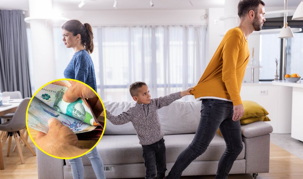 Cuota de alimentos. Foto: Getty Images.