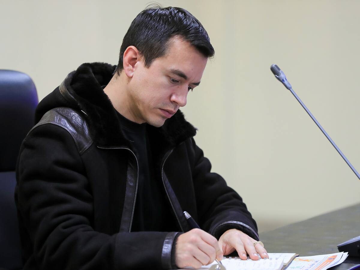 Noboa confirmó que Ecuador seguirá con apagones programados en las próximas tres semanas