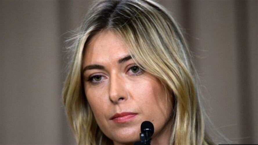 María Sharapova adimitió que había dado positivo en un control antidopaje en el pasado Abierto de Australia.. Foto: BBC Mundo