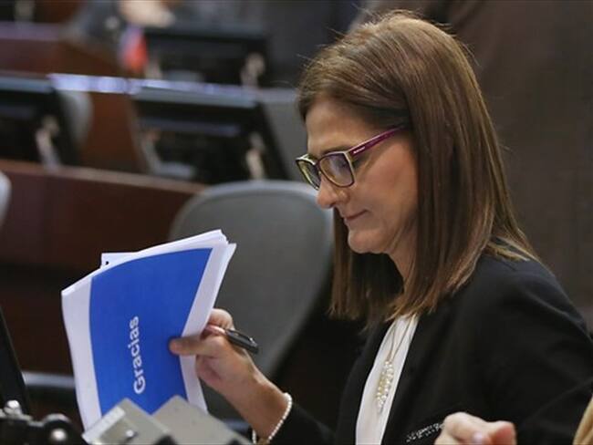 Ministra de Transporte. Foto: Colprensa